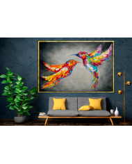 Cuadro decorativo P68 122x82cm - 82x62cm