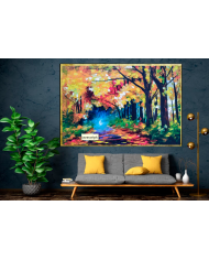 Cuadro decorativo 1911 140x70cm