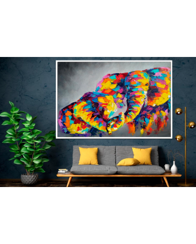 Cuadro decorativo P65 122x82cm - 82x62cm