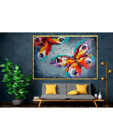 Cuadro decorativo P64 122x82cm - 82x62cm