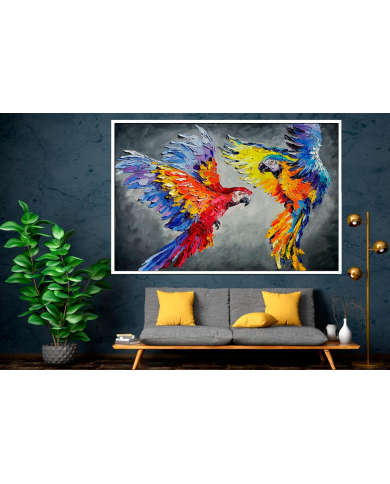 Cuadro decorativo P63 122x82cm - 82x62cm