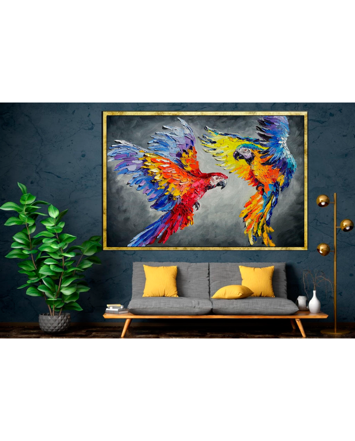 Cuadro decorativo P63 122x82cm - 82x62cm