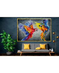 Cuadro decorativo P63 122x82cm - 82x62cm