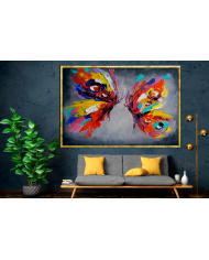 Cuadro decorativo P63 122x82cm - 82x62cm